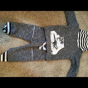 Matching Dinosaur outfit